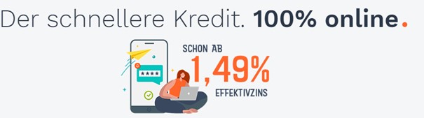 Younited Credit bietet Digitalkredite für viele Bonitätsklassen an. Bildquelle: Younited Credit.