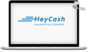 HeyCash bietet exklusiv über Veriovx einen digitalen Kredit an.